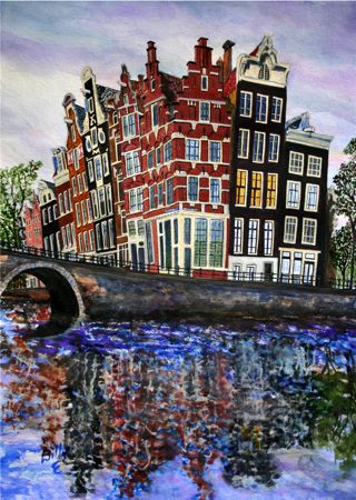 [Amsterdam canal houses]