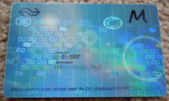 [electronic pass card for public transportation]