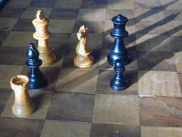 [chess pieces, one of each kind]