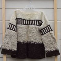 [a heavy wool sweater]