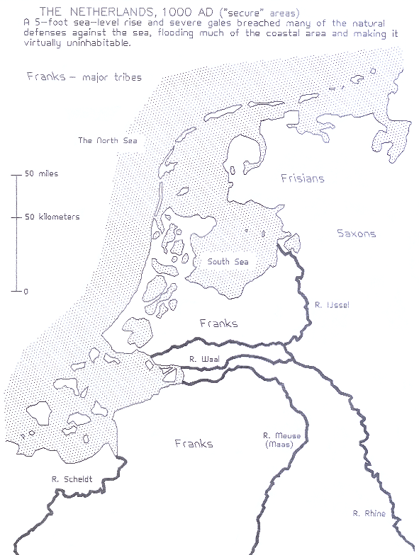 [a historical map of Holland]