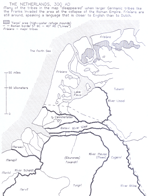 [a historical ma of Holand]