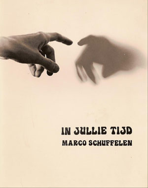 [the cover of my book, showing a hand touching its shadow;
      based on Michelangelo, The Creation of Adam, where God touches
      Adam's hand]