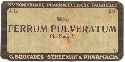[label 'Ferrum Pulveratum']