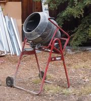 [concrete, mortar mixer]