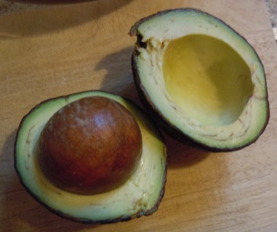 [avocado with very large stone