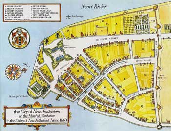 [a map of Manhattan in the Dutch time]