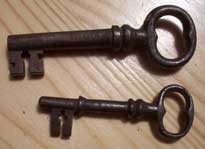 [old-fashioned, antique
  keys]