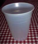 [a plastic cup]