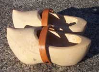 [clogs, the Dutch wooden shoes]