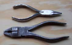 [rounded-beak pliers, multipurpose pliers]