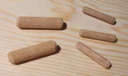 [dowels (for glueing)]