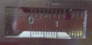 [precision measuring part of Vernier caliper]