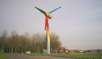 [modern windmill]