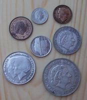 [old Dutch coins]