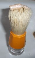 [shaving cream on shaving brush]