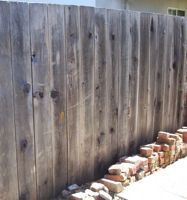 [wooden fence]