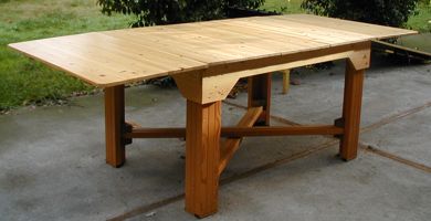 [a table]