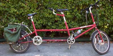 [tandem bicycle]