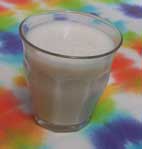 [a glass of milk]